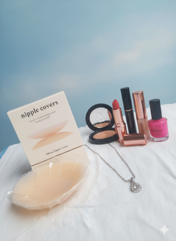 cosmeticos Pezoneras de silicona delgadas adhesivas reutilizables (Nipple covers)