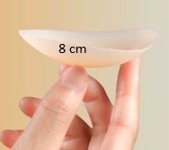 de 2 pares - Pezoneras de silicona reutilizables, con estuche de silicona + Jabón líquido