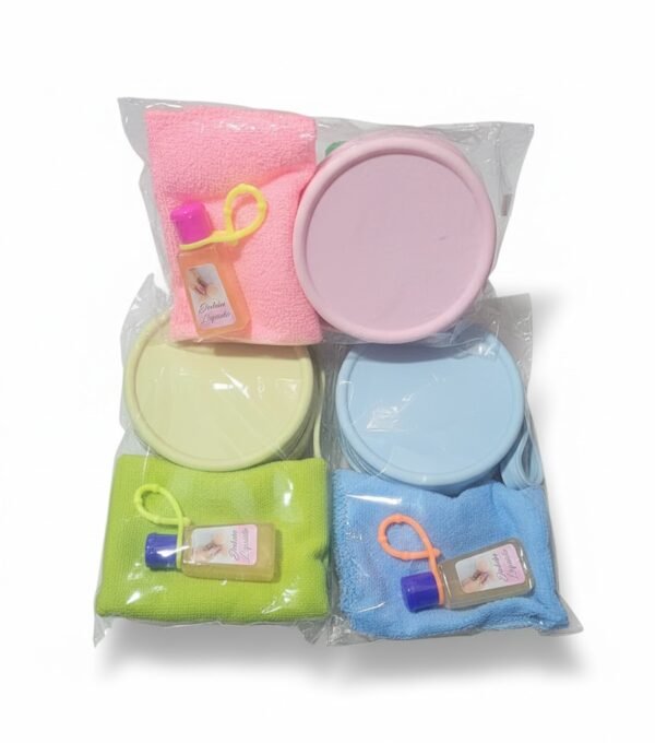 Kit Pezoneras de silicona + jabón y toalla de microfibra