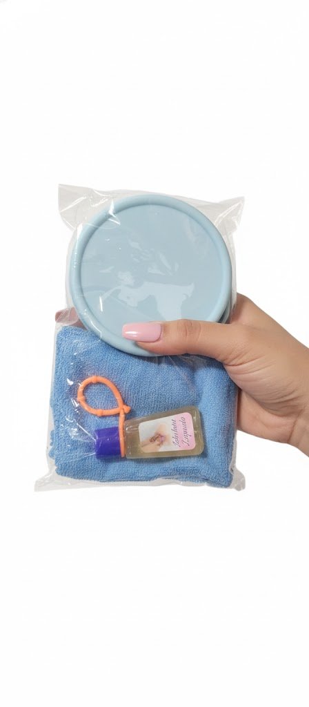 Kit Pezoneras de silicona + jabón y toalla de microfibra