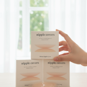 ventana Pezoneras de silicona delgadas adhesivas reutilizables (Nipple covers)