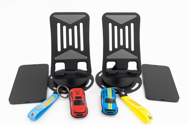 a7607afb-bf51-4e10-9863-046c2a2797e9 Soporte para celular , base de escritorio giratorio 360º +llavero