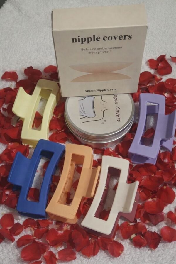 fondo petalos rojos Kit pezoneras de silicona