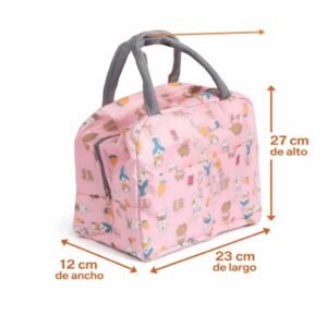 lonchera medidas 2 Lonchera Escolar