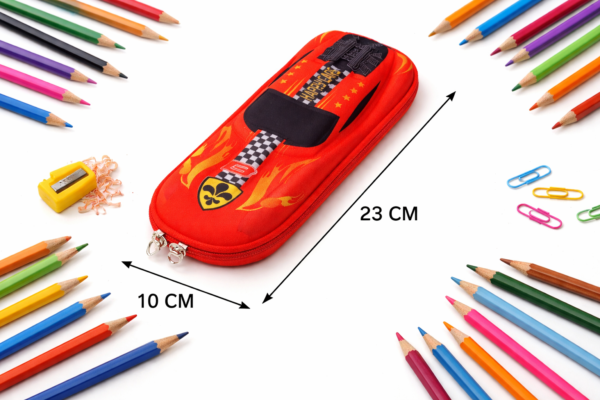 me4didas Cartuchera Carro rojo